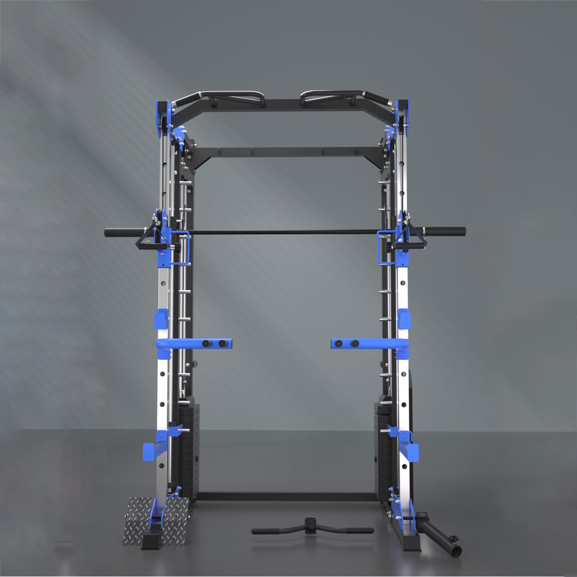 Home Gym Rack - Home Gym Fitness Equipment Multi-Function Station