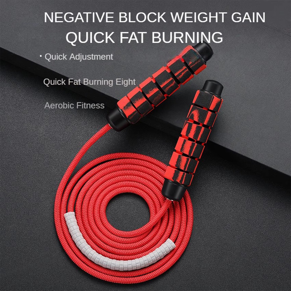 Jump Rope Bearing - Tangle-Free Weighted Jump Rope Foam Handle