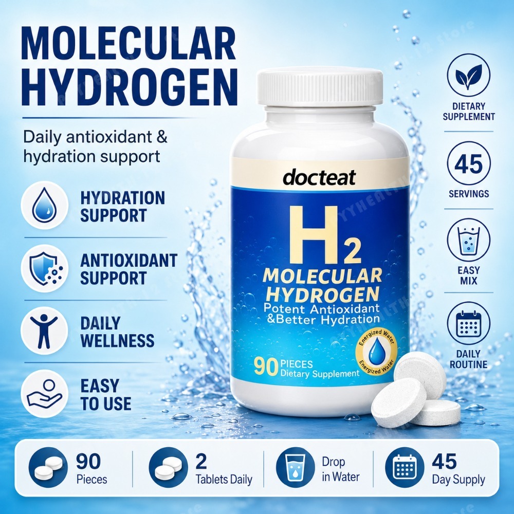 Home Gym Kettler - 90pcs H2 Molecular Hydrogen Water Tablets