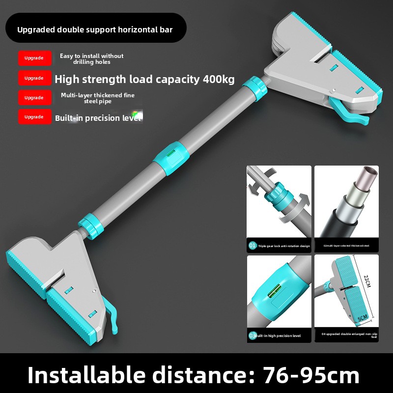 Home Gym Wall - No-Drill Door Frame Pull up Bar