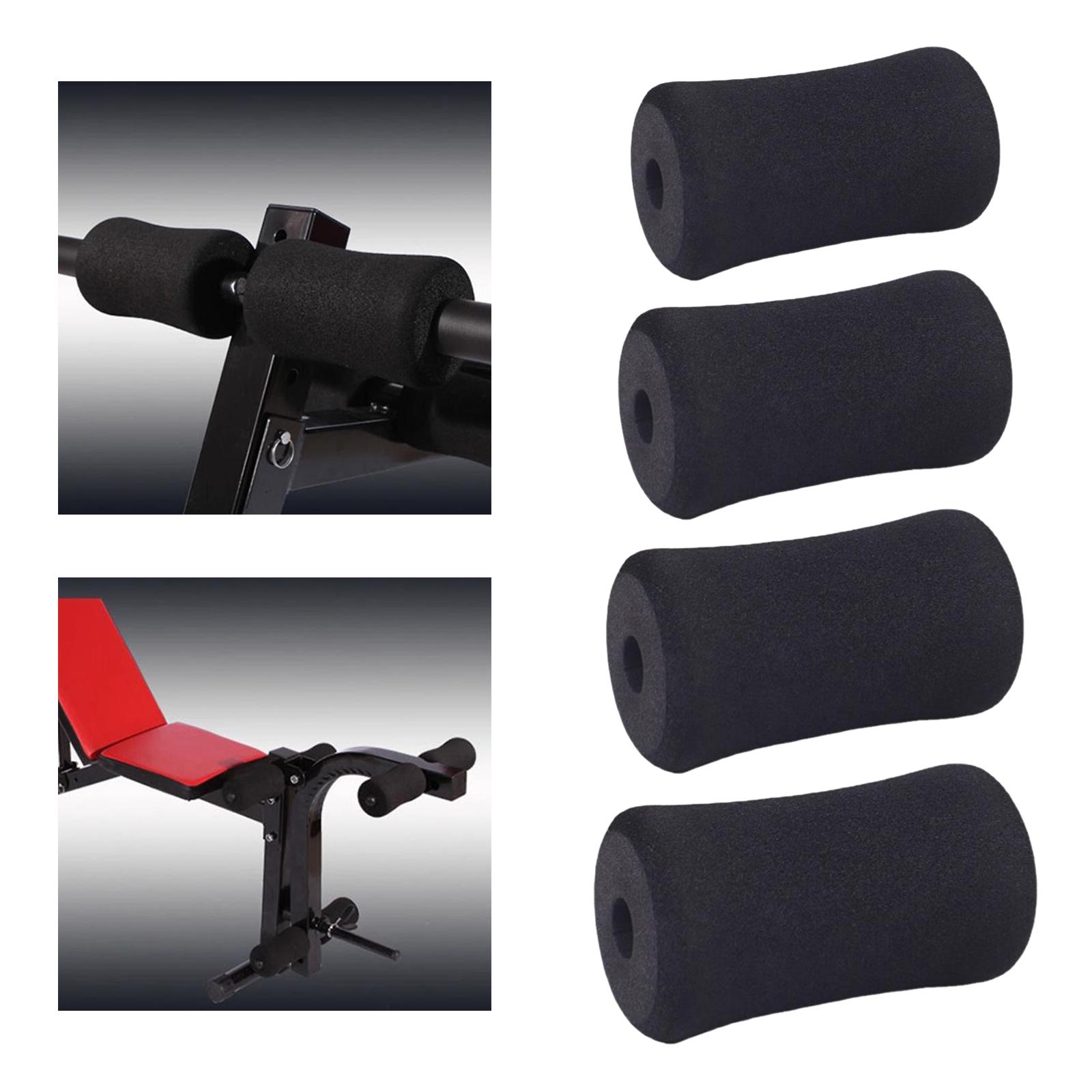 Home Gym Leg Extension - Soft Foam Foot Pad Roller for