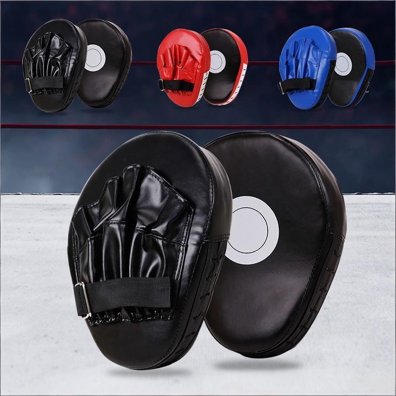 Home Gym Practice - Curved Boxing Punch Mitts Shock-Absorbent MMA