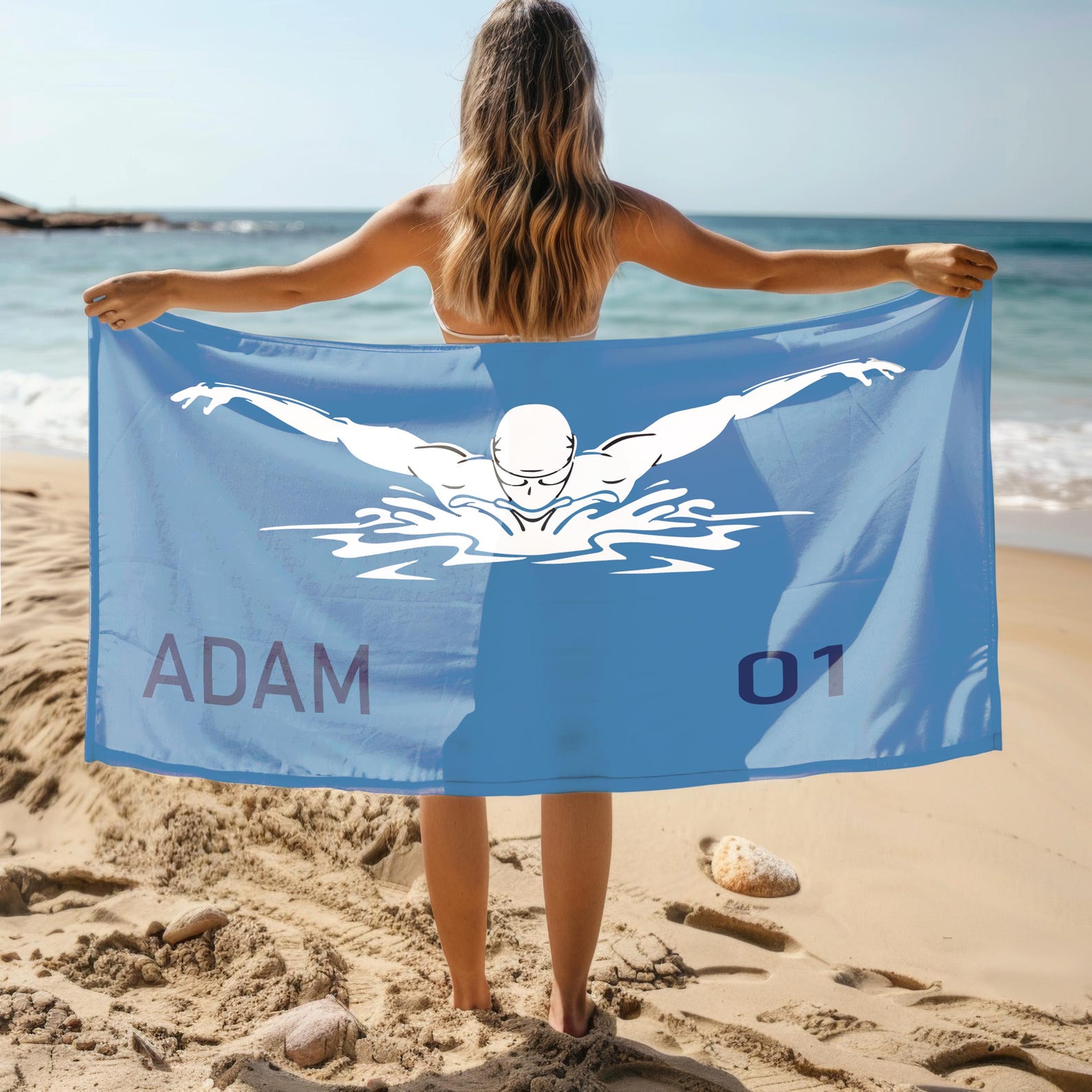Sauna Home Gym - Swim Team Summer Beach Towel Gym