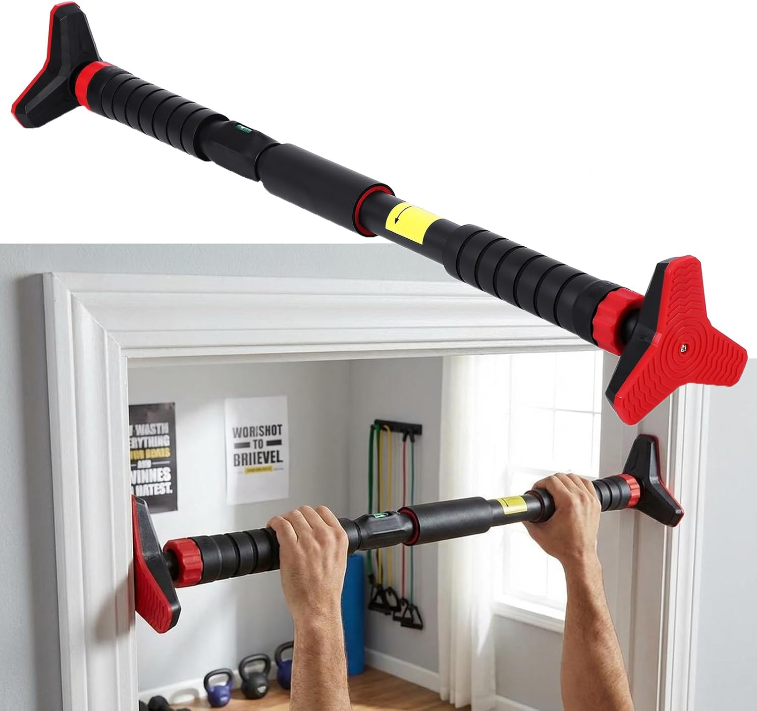 Chin Up Doorframe - Doorway Pull Up Bar, Door Frame