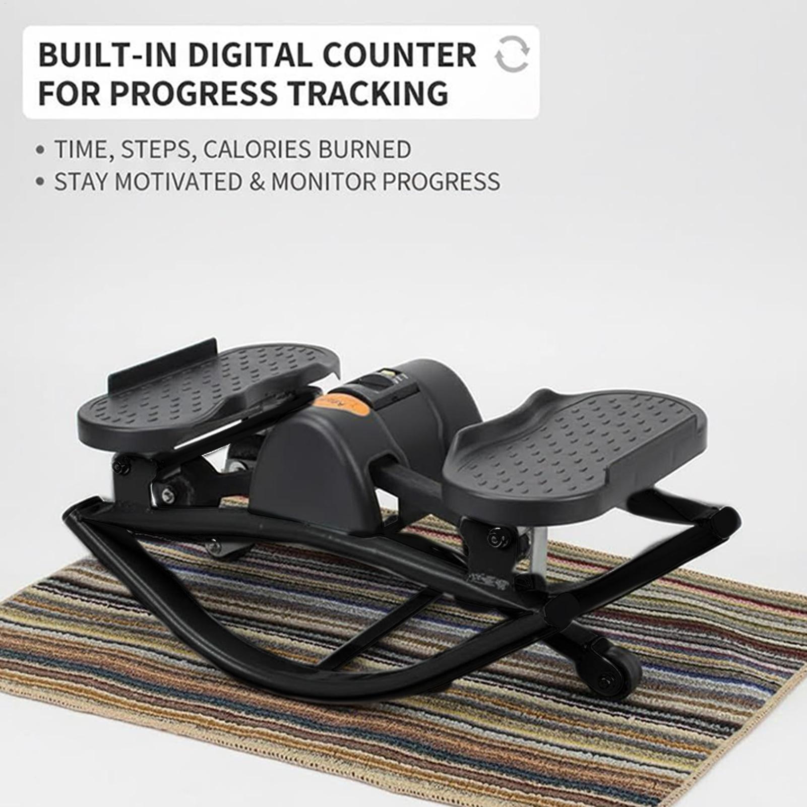 Home Gym Leg Extension - Rock Stepper Exercise Equipment Portable Silent