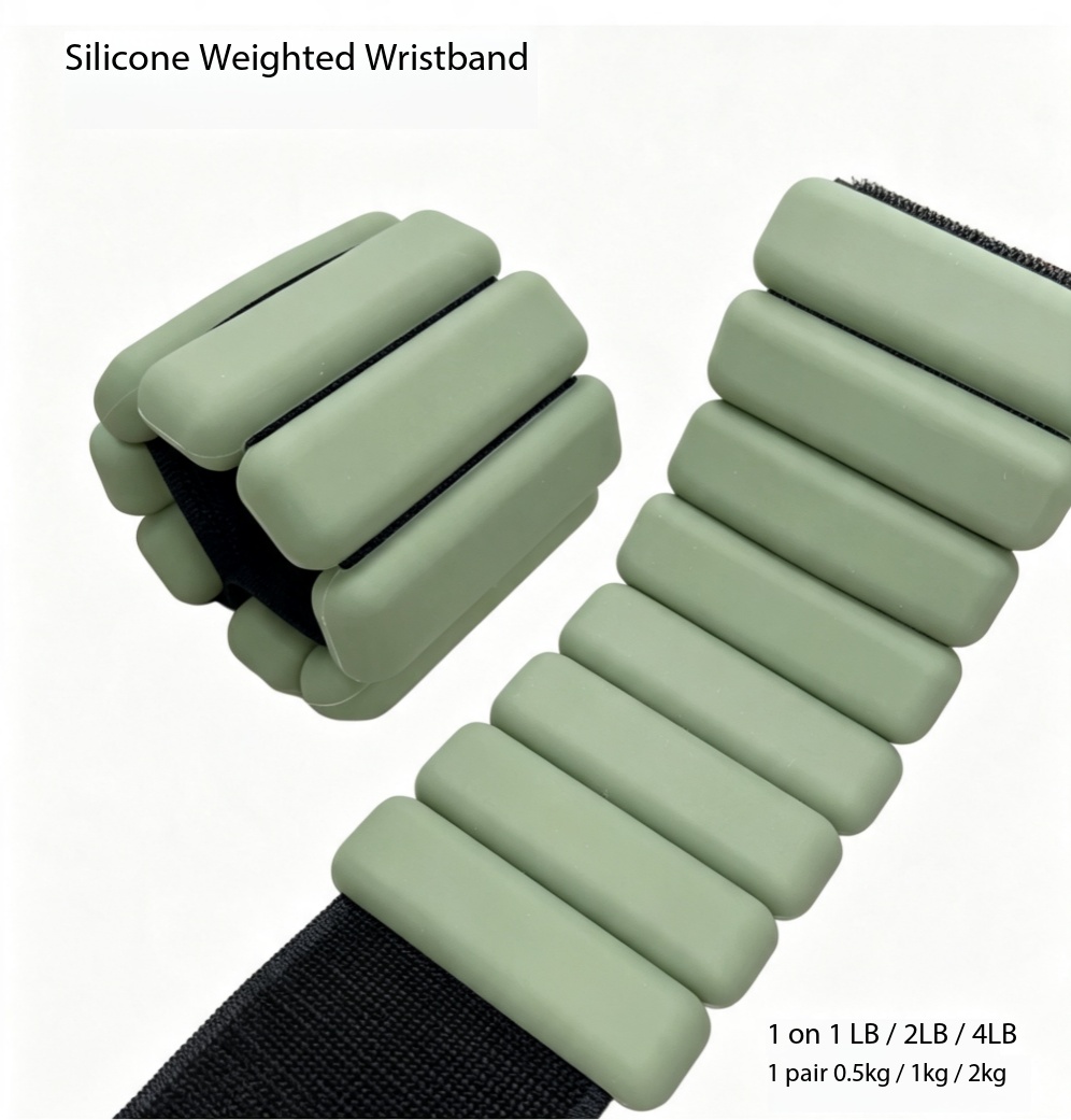 Home Gym Weights - 900g*2 Wearable Wrist Weight Bands,Adjustable Arm