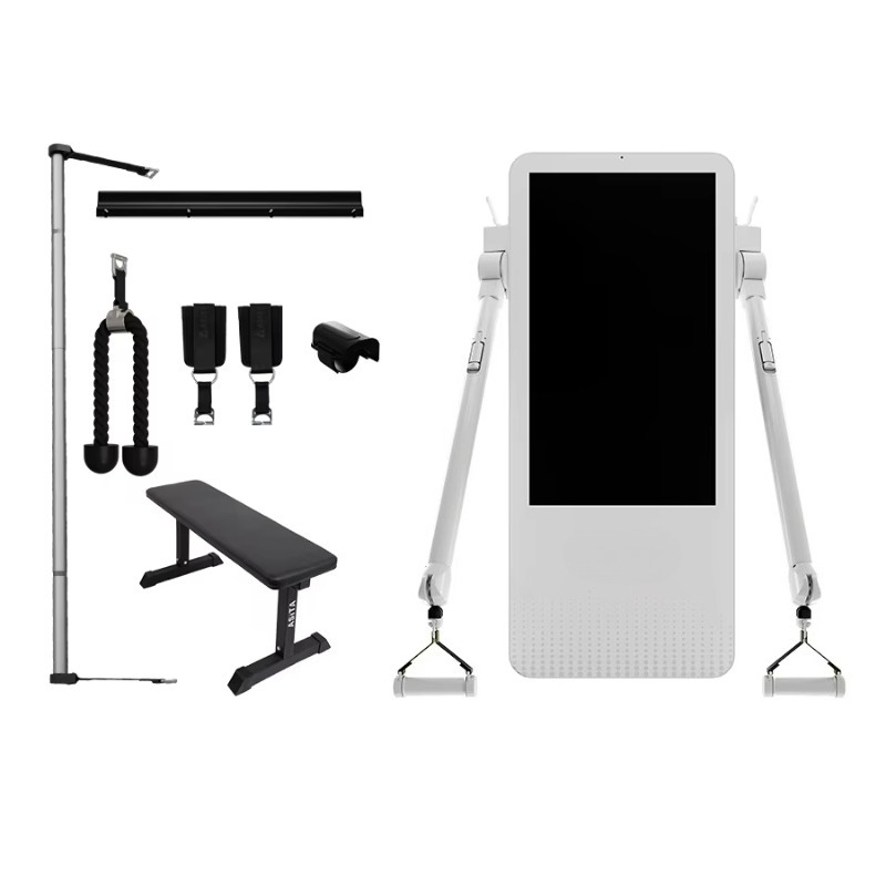 Home Gym Weight Machine - Multifunctional Home Fitness Equipment: Tonal Wall-Mounted