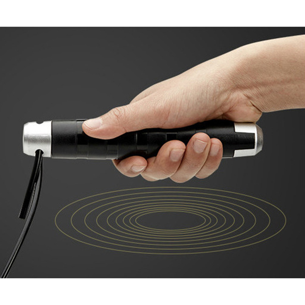 Black Steel Cable Jump Rope Be - Jump Rope Bearing recension och pris
