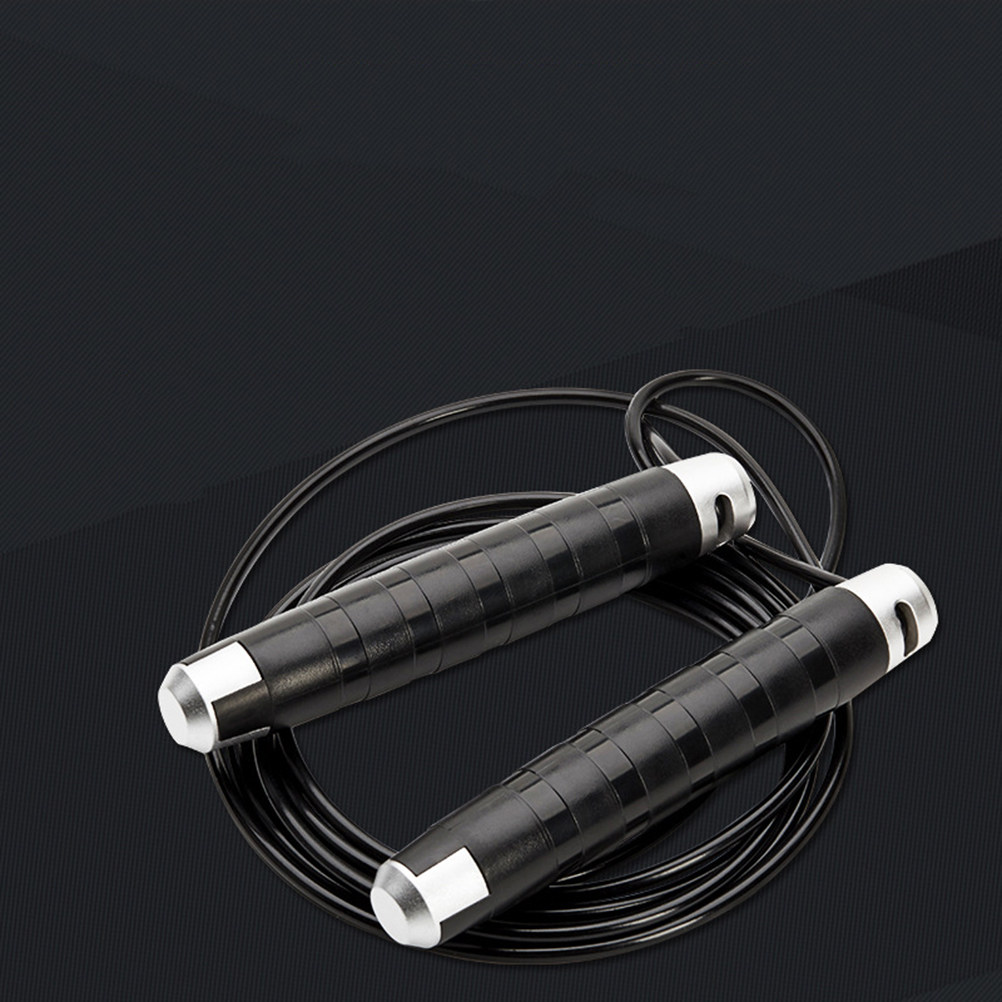 Black Steel Cable Jump Rope Be - Jump Rope Bearing recension och pris