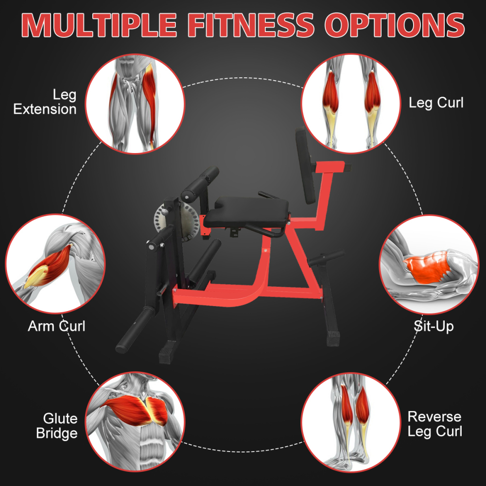 Ye Adjustable Leg Extension an - Home Gym Leg Extension recension och pris