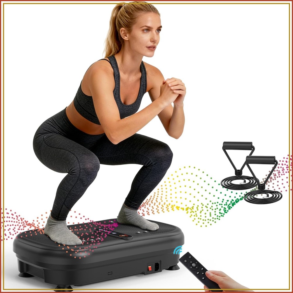 AXV Vibration Plate Fitness Pl - Home Gym Weight Machine recension och pris