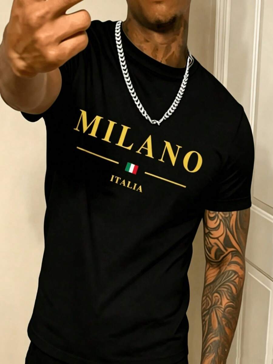 Men's Cotton Gold Milano Short - Home Gym Gold recension och pris