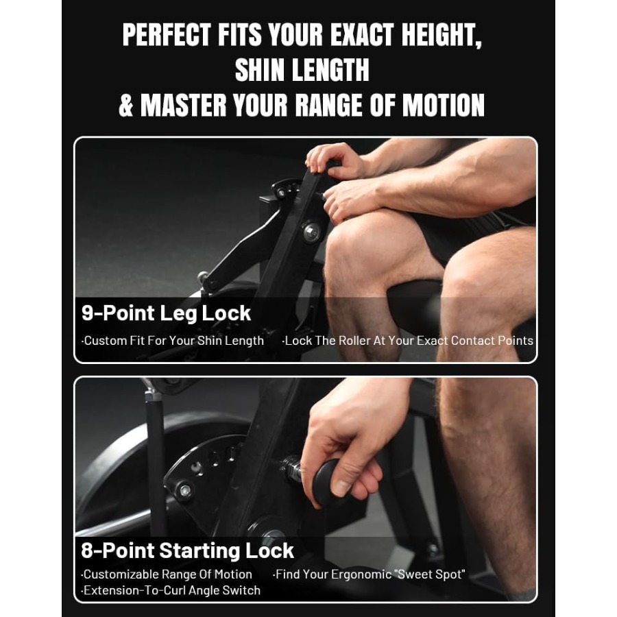 Leg Extension and Curl Machine - Home Gym Leg Extension recension och pris