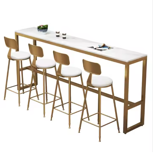 ^&Leisure Gold Bar Chair with  - Home Gym Gold recension och pris