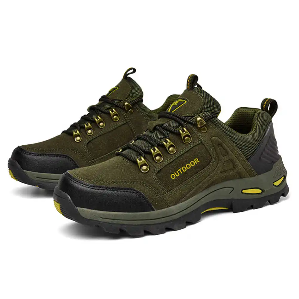 Non-slip Lace Up Hiking Tennis - Home Gym Gold recension och pris
