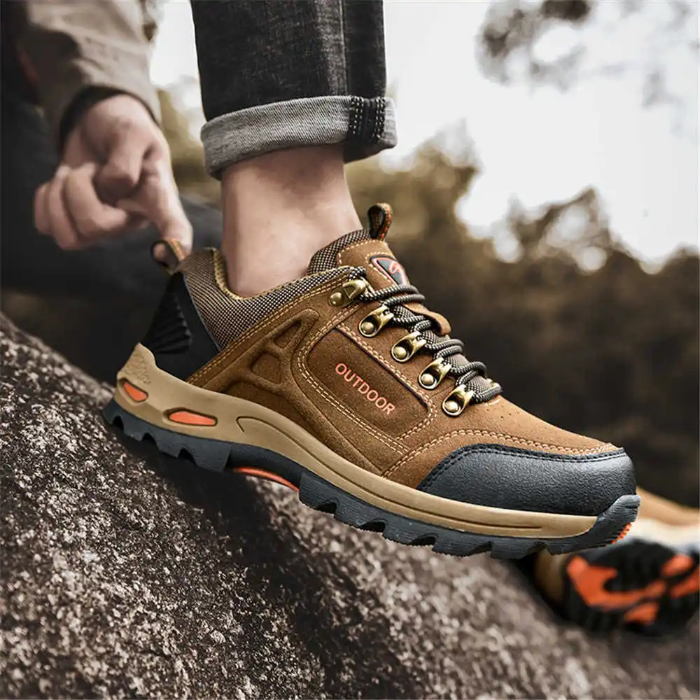 Non-slip Lace Up Hiking Tennis - Home Gym Gold recension och pris