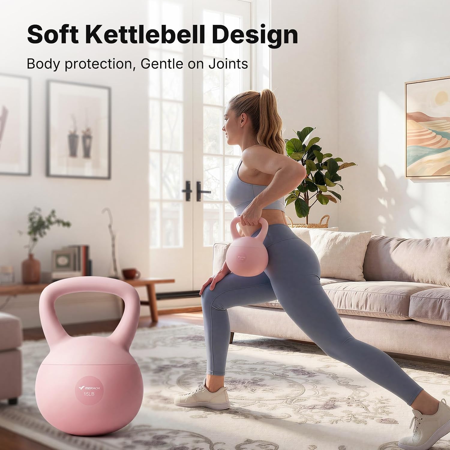 Soft Kettlebell With Wide Anti - Home Gym Kettler recension och pris