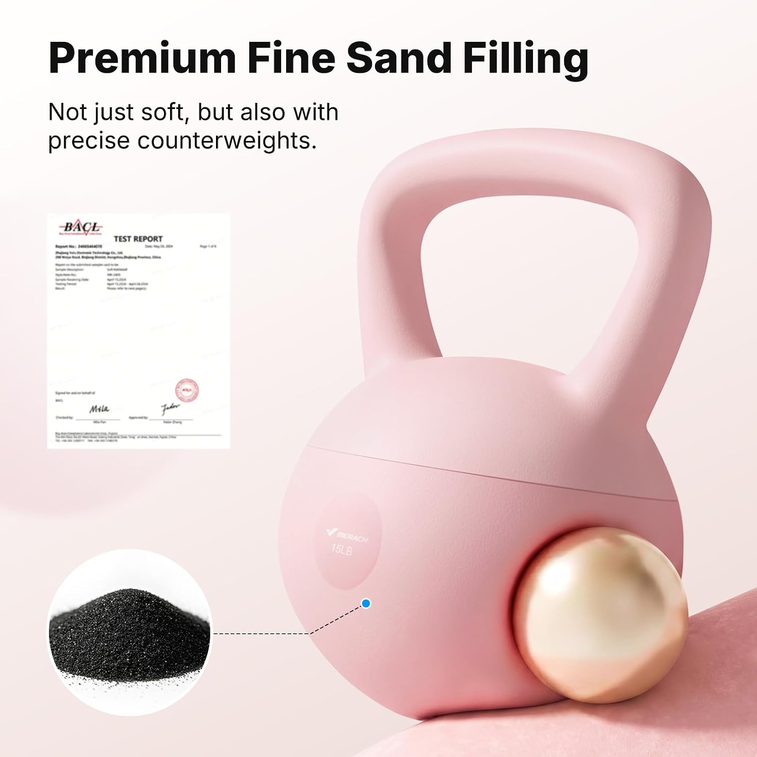 Soft Kettlebell With Wide Anti - Home Gym Kettler recension och pris