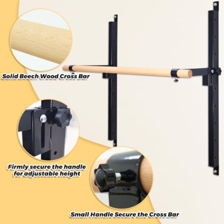 Wall Mounted Ballet Barre 4ft  - Home Gym Wall recension och pris