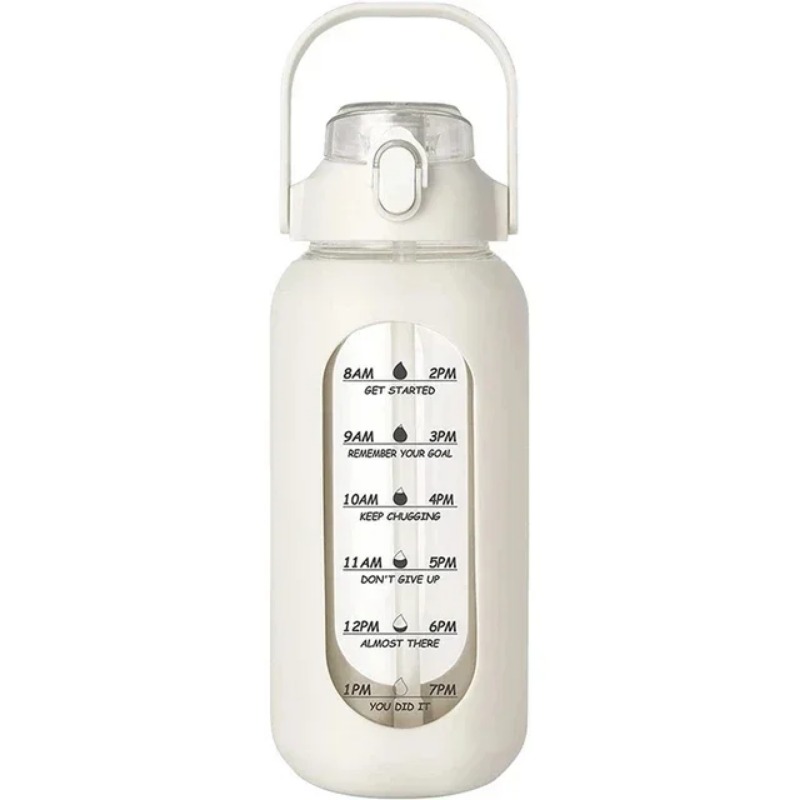 1000ML Glass Water Bottles wit - Home Gym Kettler recension och pris