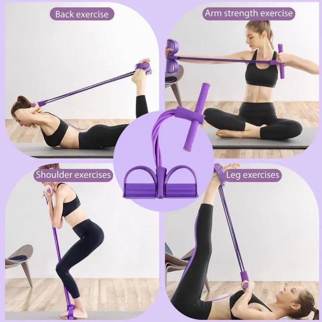 21 Fitness Resistance Bands-6  - Home Gym Leg Extension recension och pris