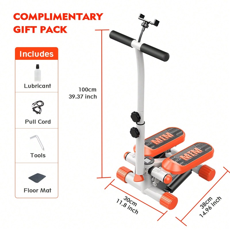 Mini Stair Stepper With Resist - Home Gym Weight Machine recension och pris
