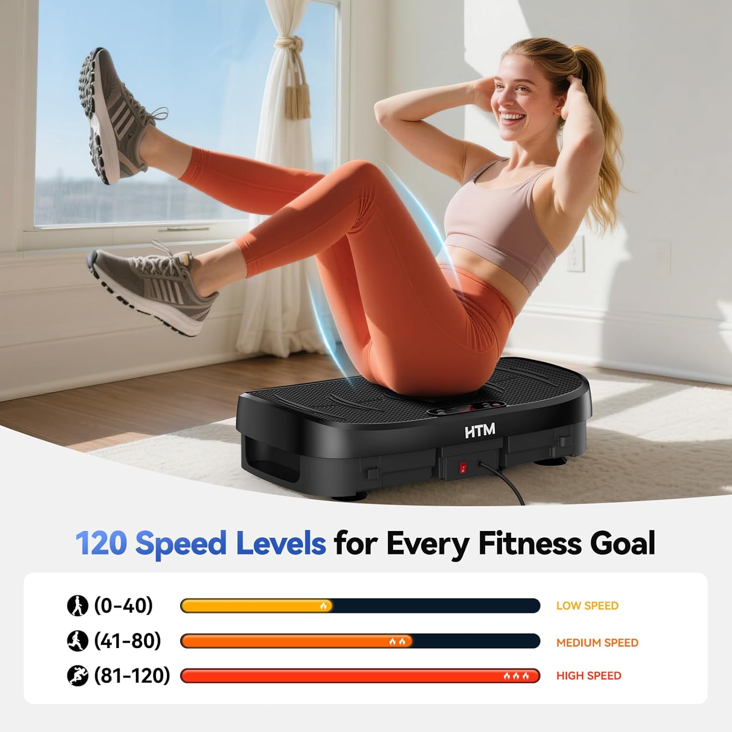 Vibration Plate Fat Burning Fi - Home Gym Leg Extension recension och pris