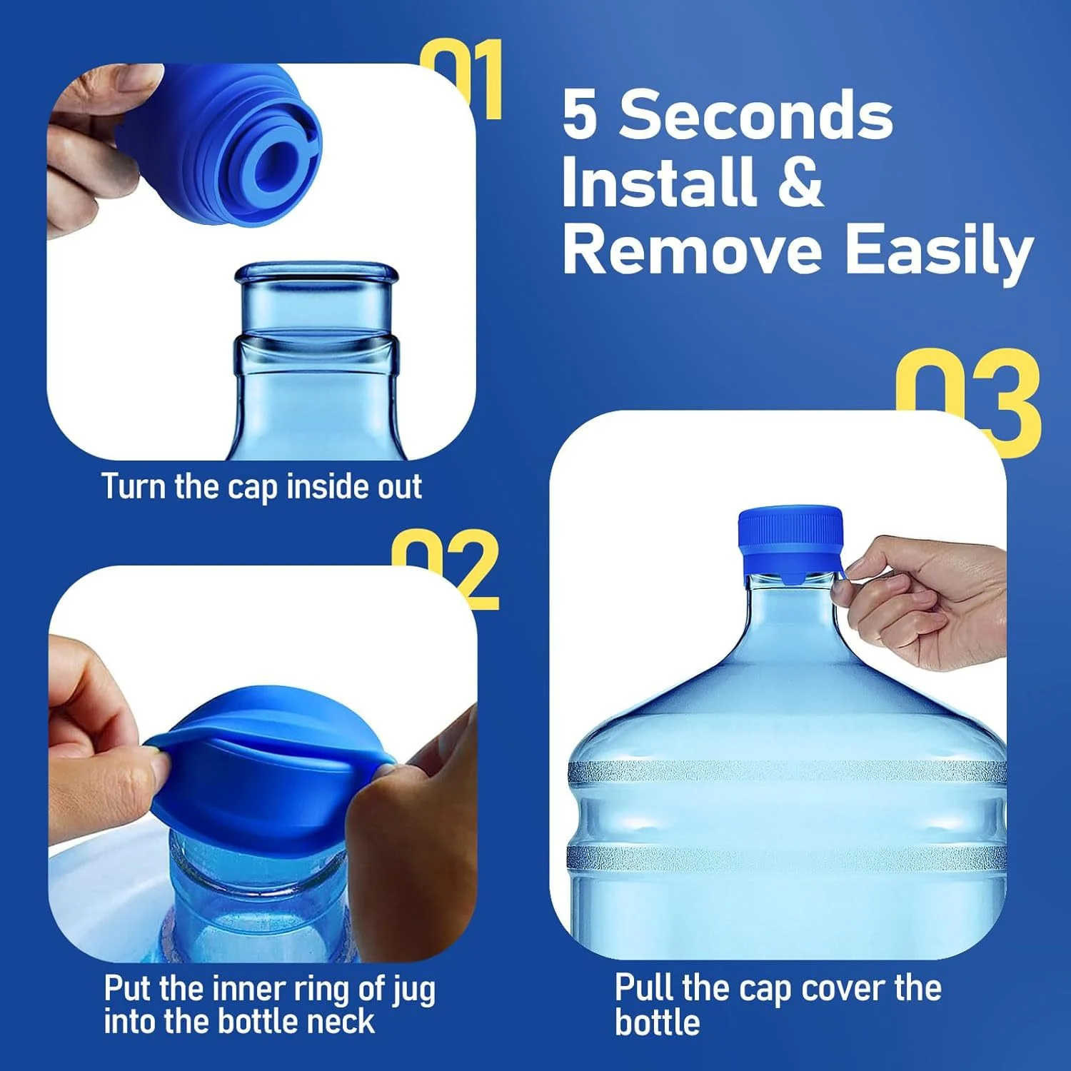 5 Pack 3.5 Gallon Water Jug Ca - Home Gym Kettler recension och pris