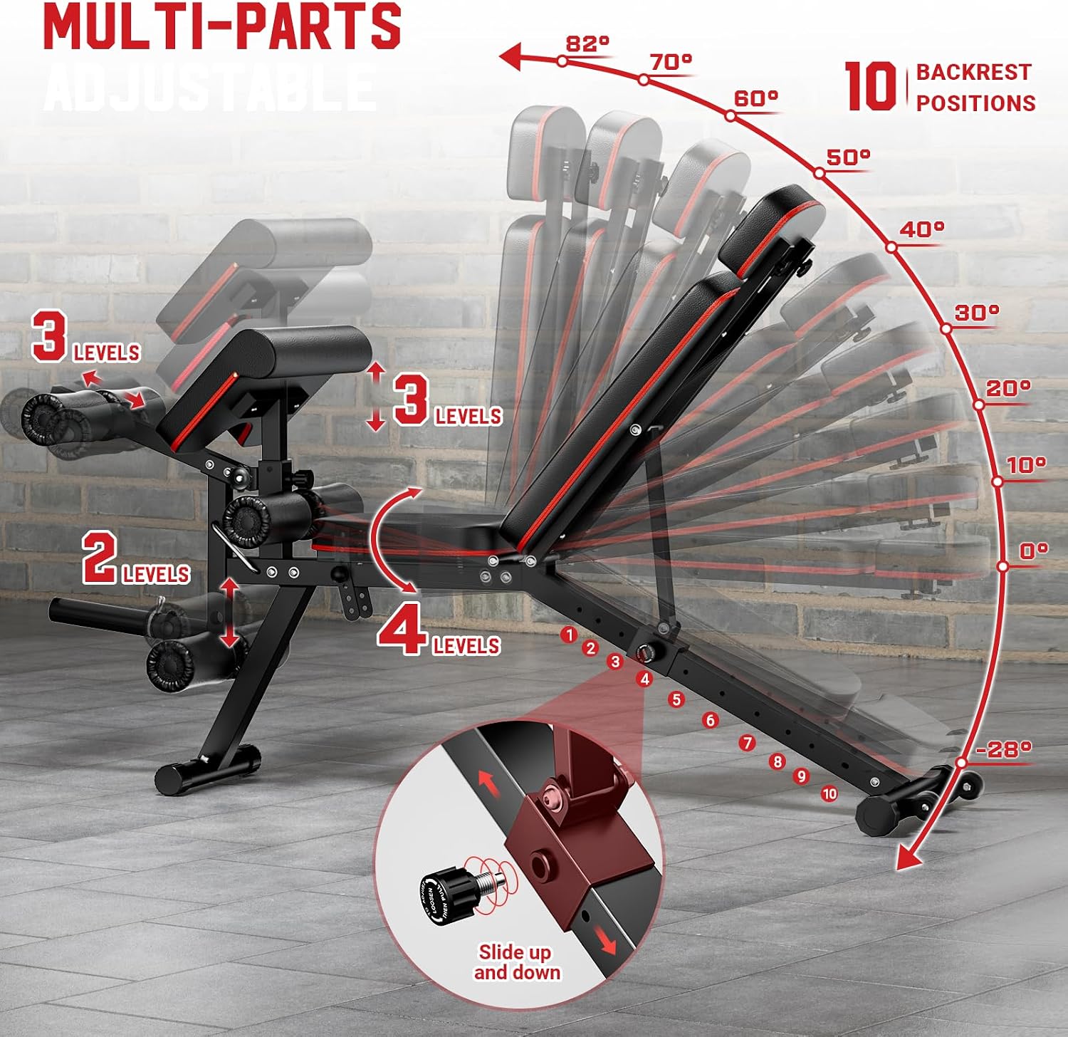 Workout Bench With Leg Extensi - Home Gym Leg Extension recension och pris