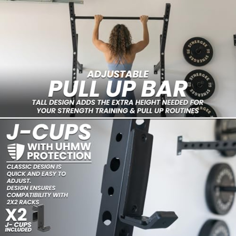 Wall Mounted Squat Rack for ho - Home Gym Wall recension och pris