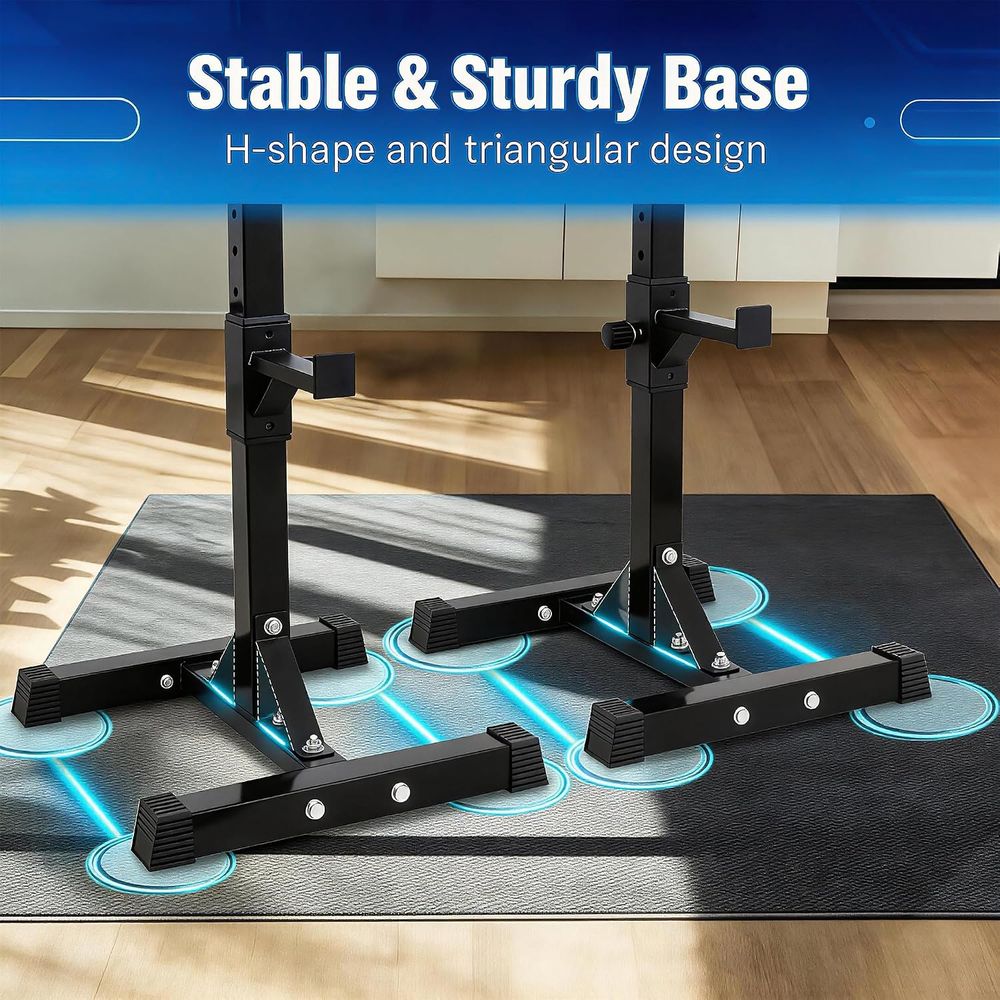 Squat Rack Stand for Adjustabl - Home Gym Rack recension och pris
