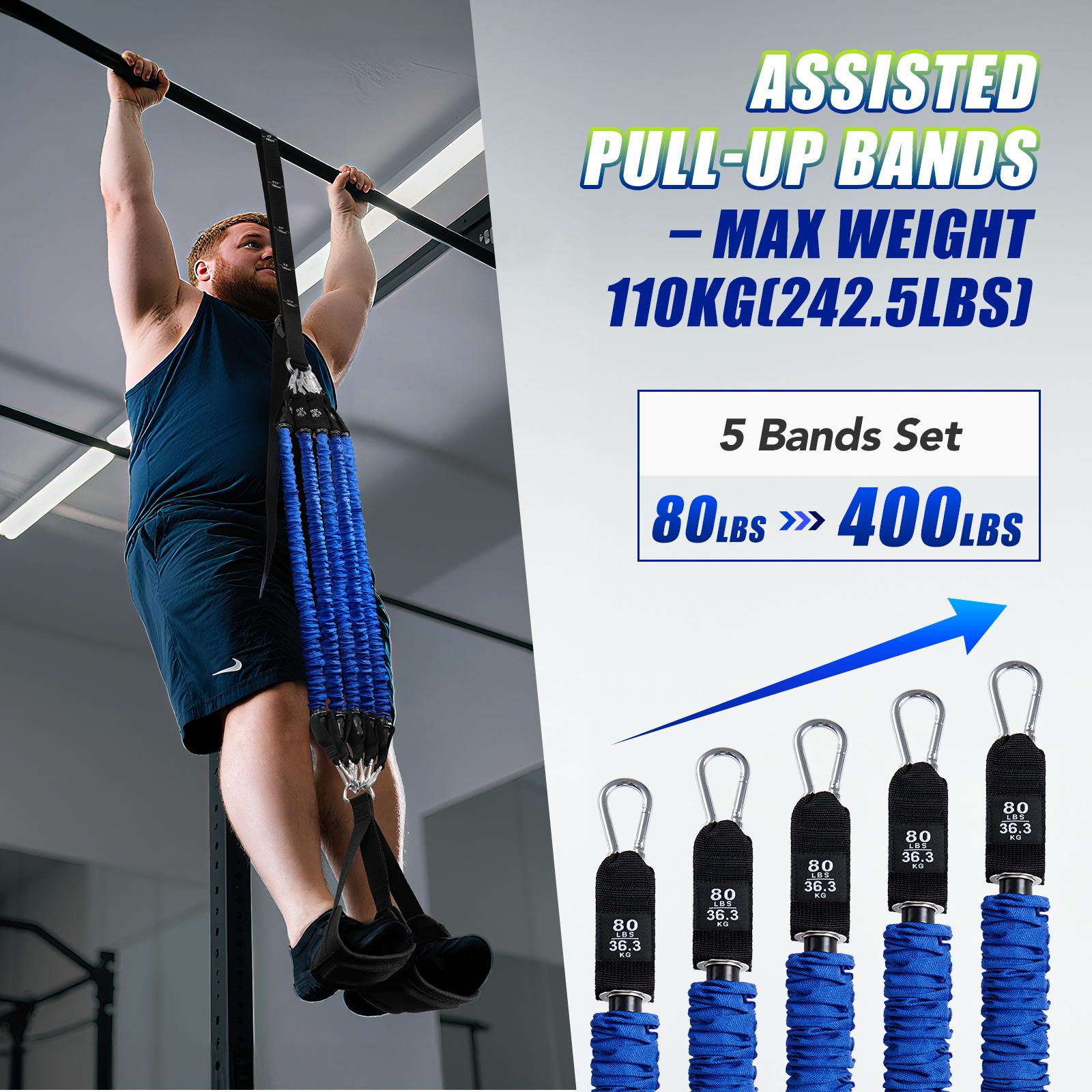 Heavy Duty Pull Up Assist Band - Home Gym Weight Machine recension och pris