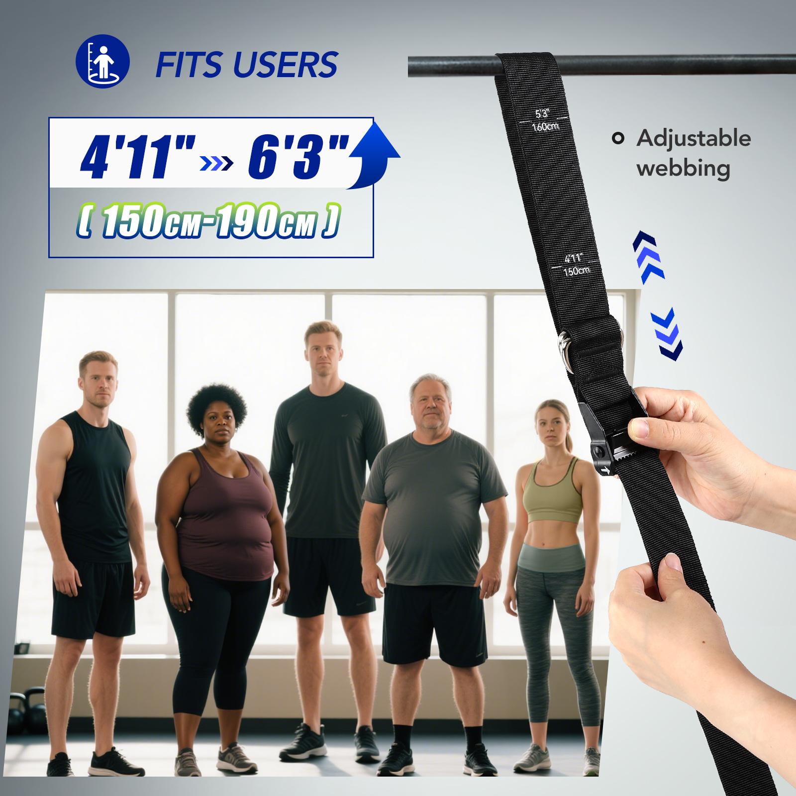 Heavy Duty Pull Up Assist Band - Home Gym Weight Machine recension och pris