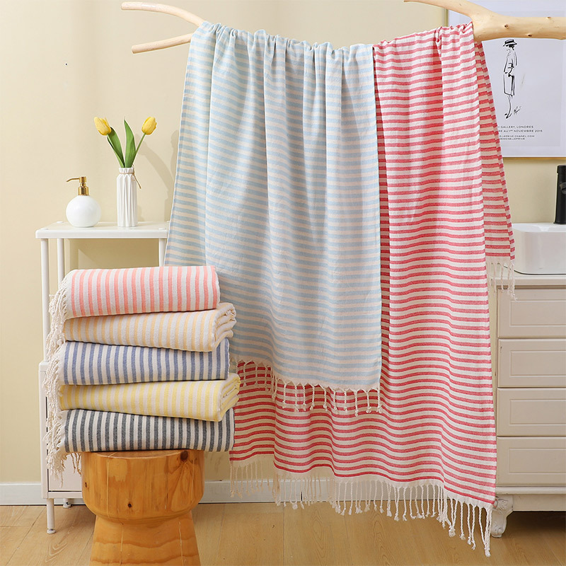 100x180CM Cotton Turkish Beach - Sauna Home Gym recension och pris
