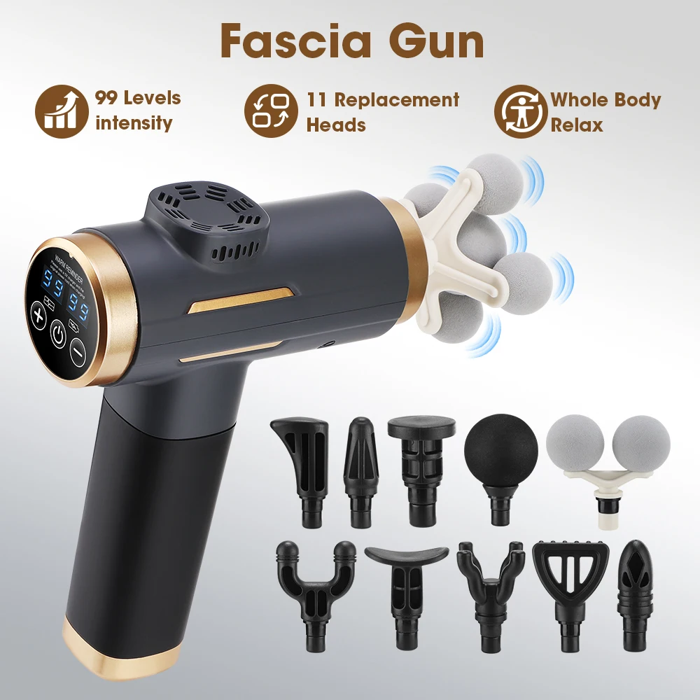 Electric Fascia Gun 24W 99 Gea - Home Gym Gear recension och pris