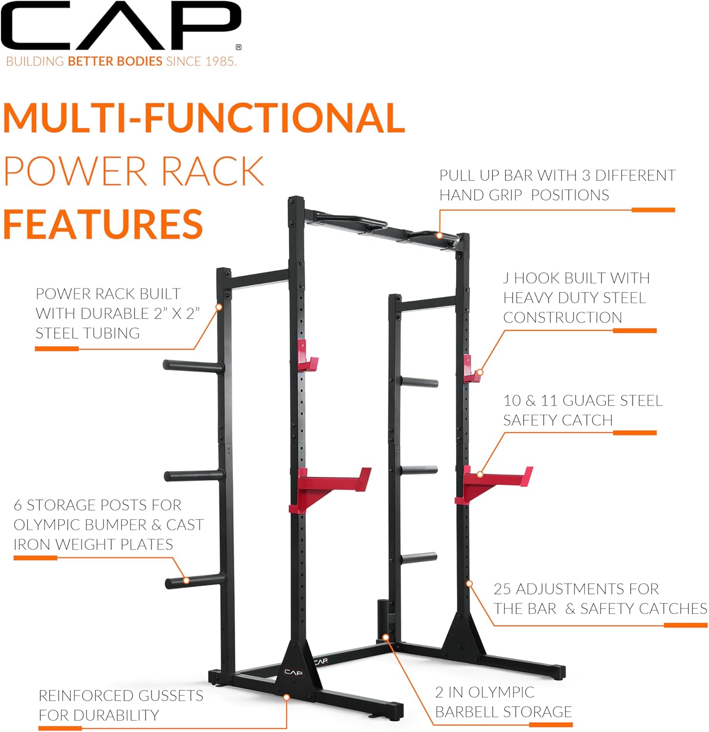 Home Gym Equipment, Steel Mate - Home Gym Rack recension och pris