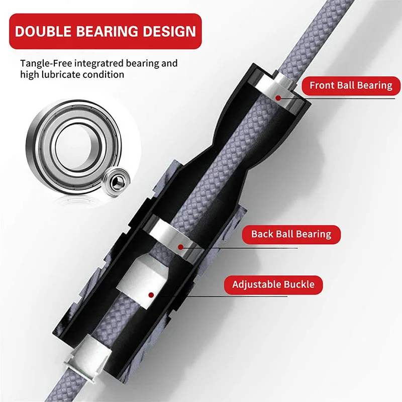 Ultralight Racing Rope Skippin - Jump Rope Bearing recension och pris