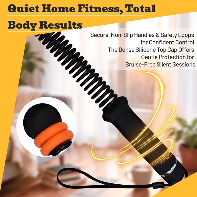 Easy Carry Silent Fitness Tool - Home Gym Weights recension och pris