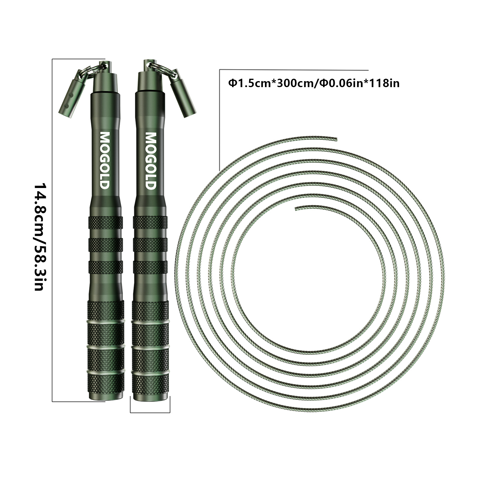 Anti-tangling fast skipping ro - Jump Rope Bearing recension och pris