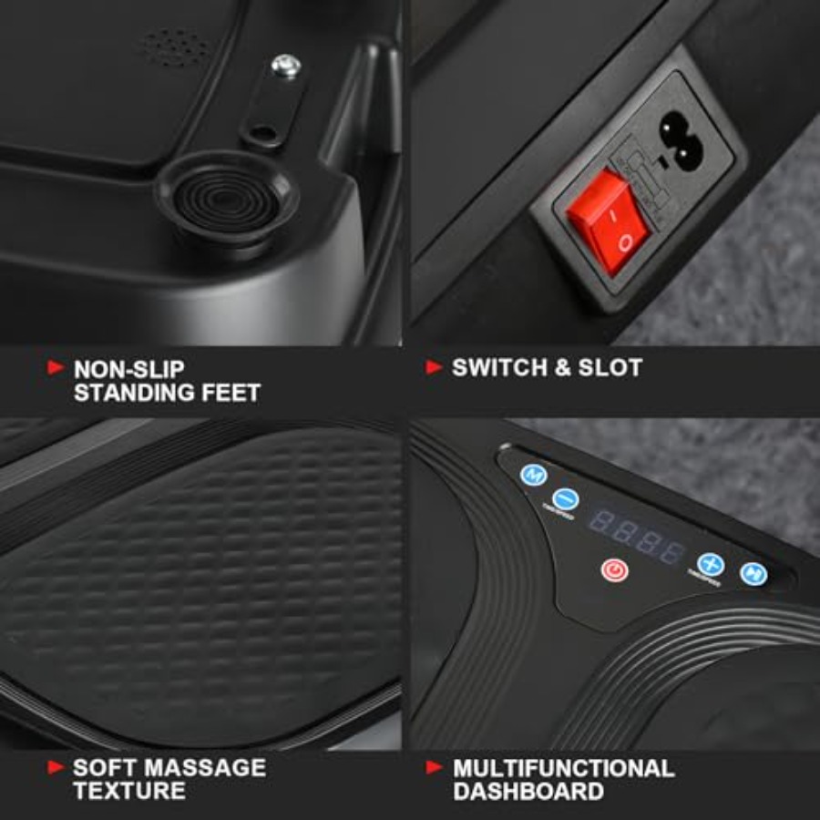 Vibration Plate Exercise Machi - Home Gym Weight Machine recension och pris