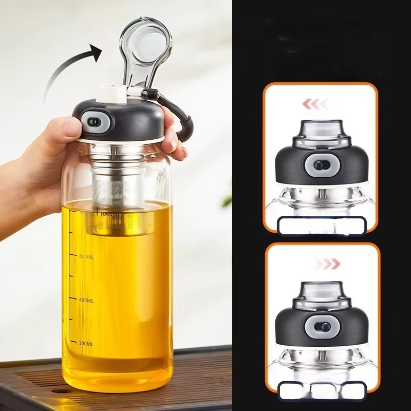 800/2500ml Large Glass Water B - Home Gym Kettler recension och pris