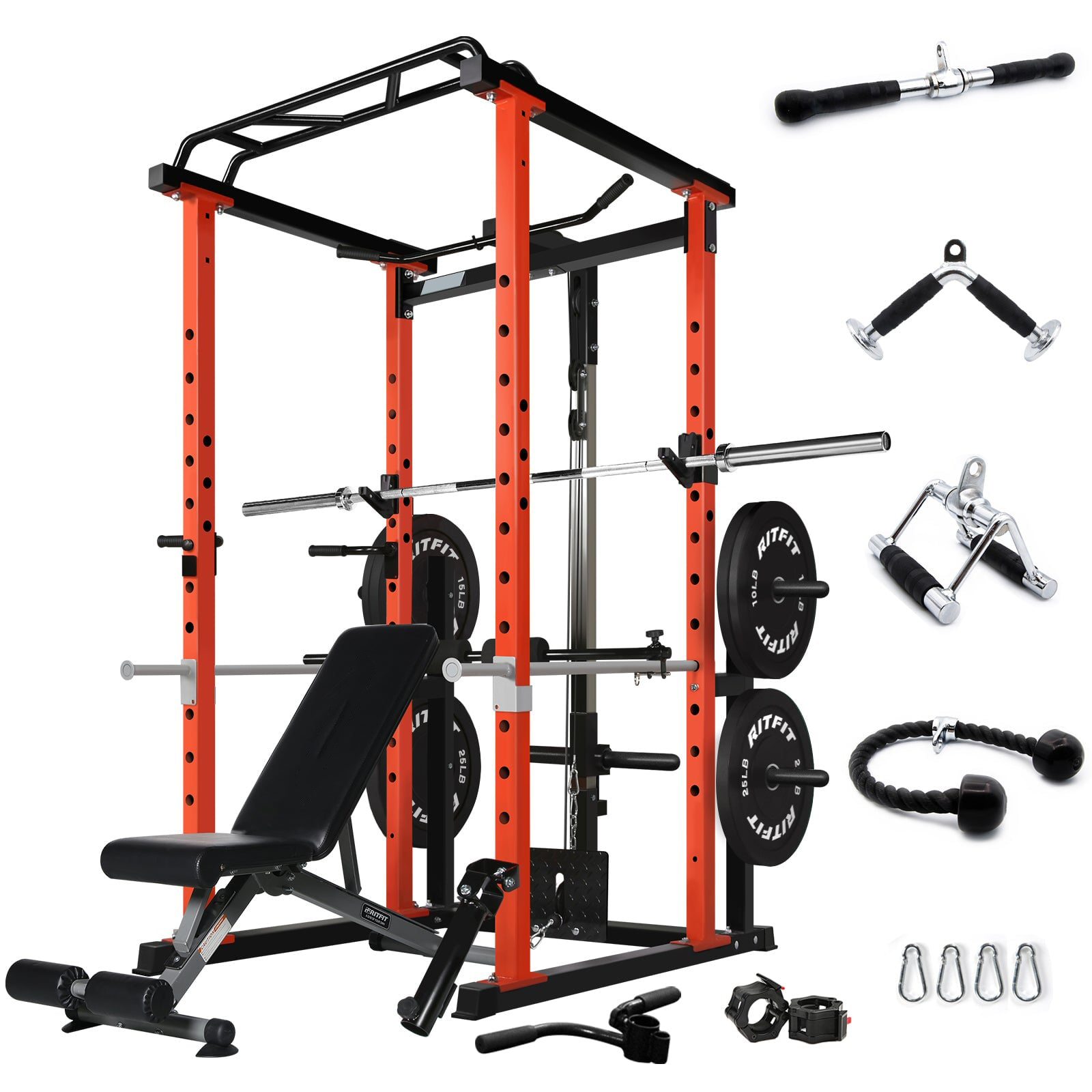 Commercial  Multi-function Pow - Home Gym Rack recension och pris