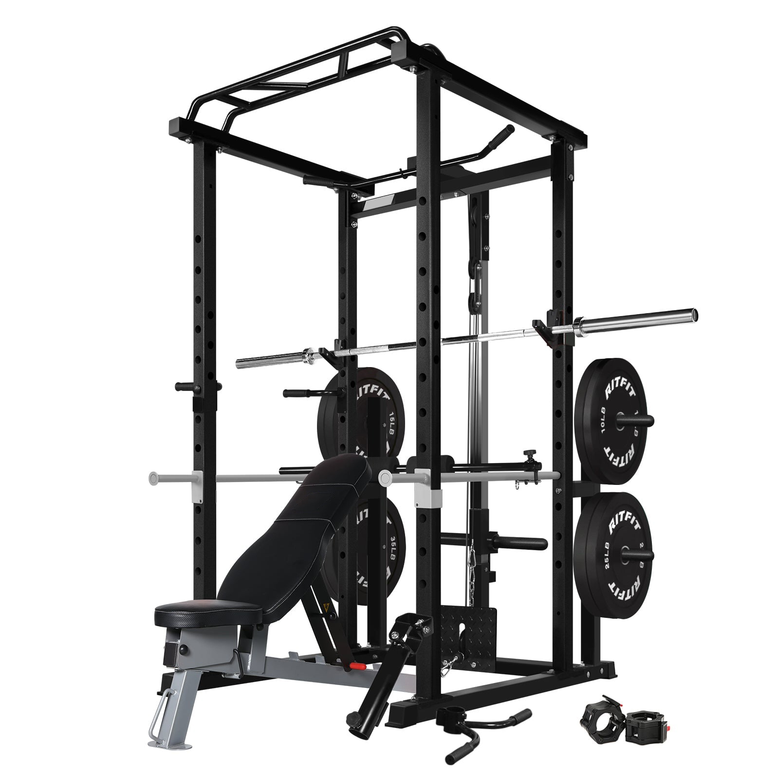 Commercial  Multi-function Pow - Home Gym Rack recension och pris