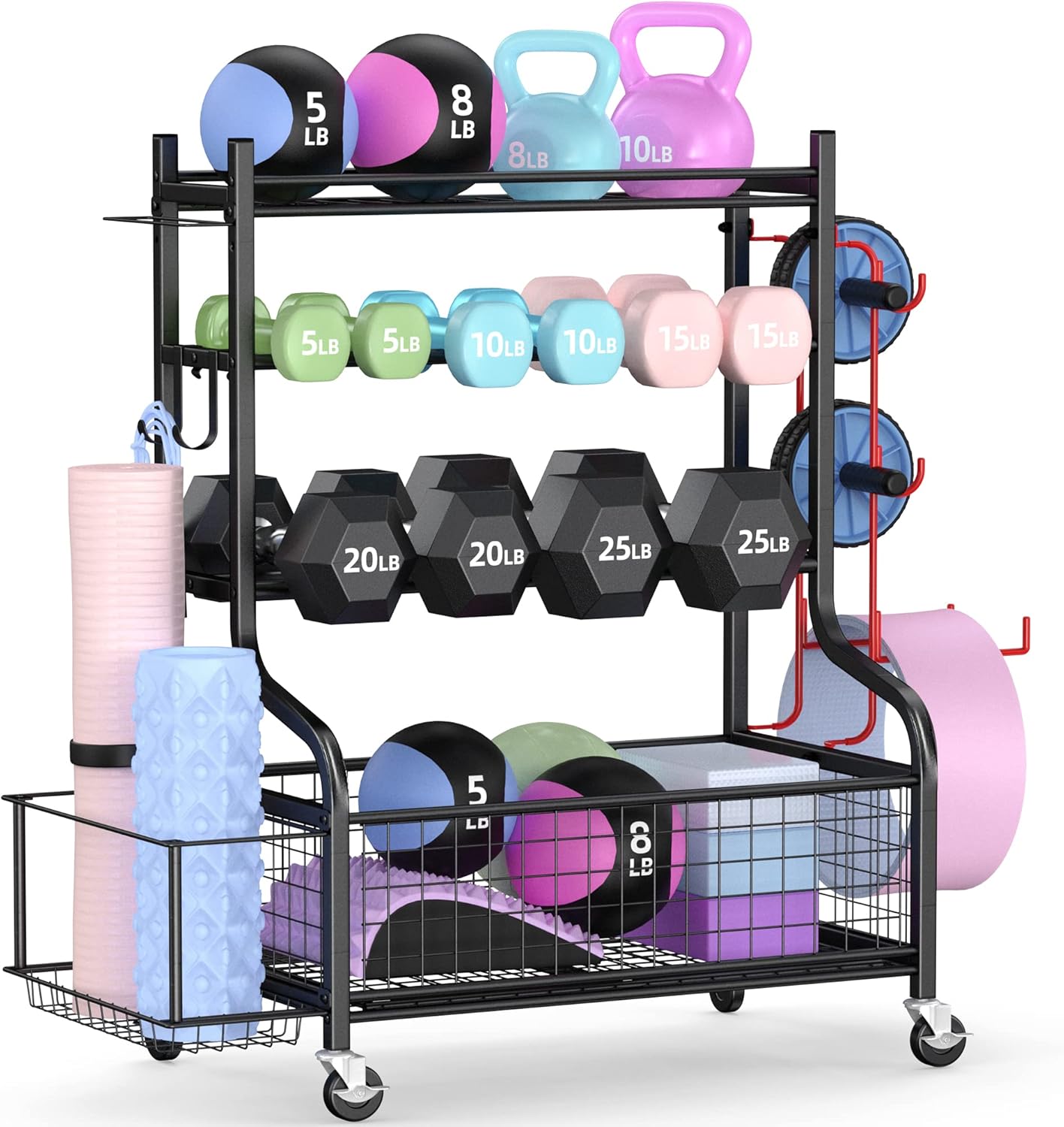 Home Gym Dumbbell Rack with Wh - Home Gym Rack recension och pris