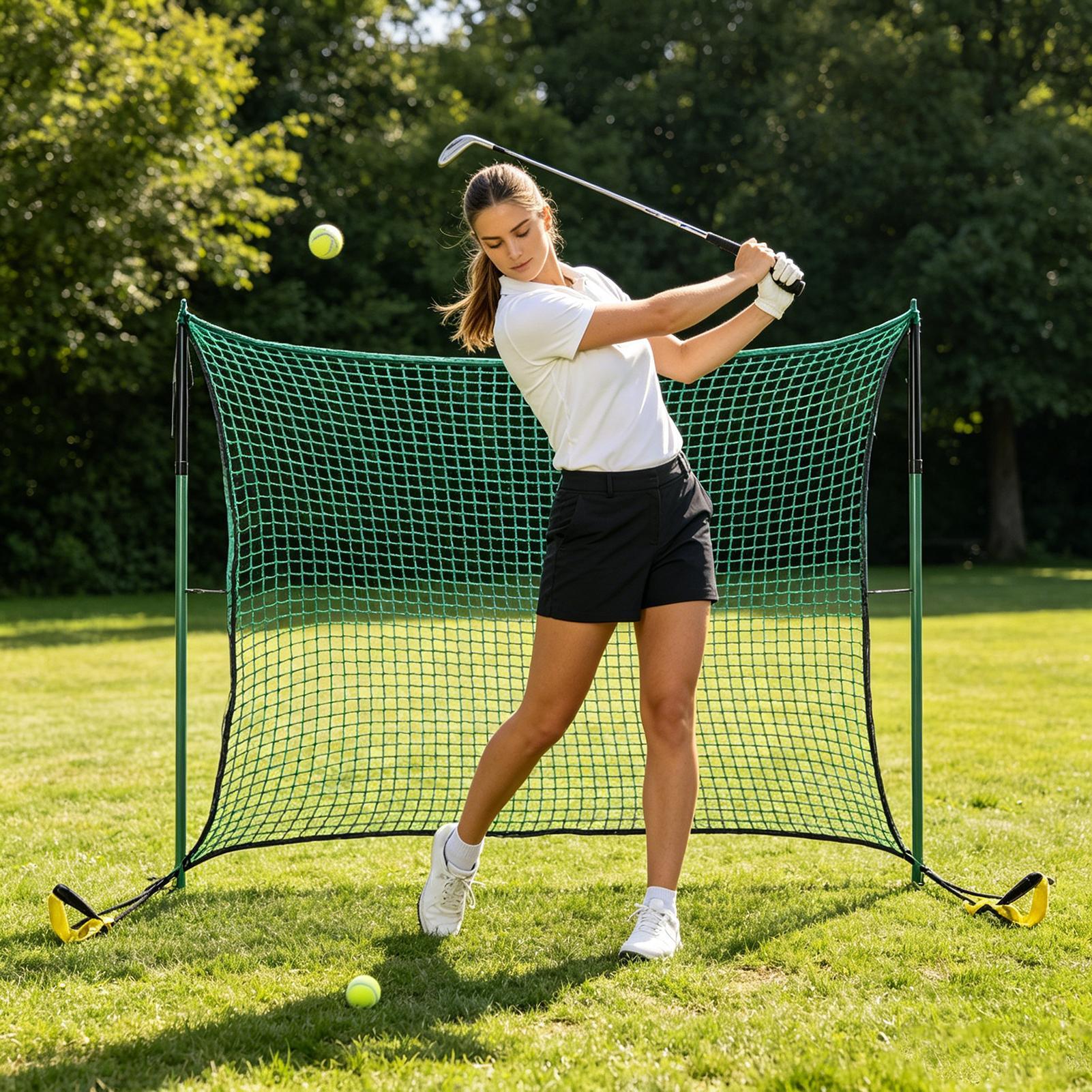 Golf Hitting Net Outdoor Train - Home Gym Practice recension och pris