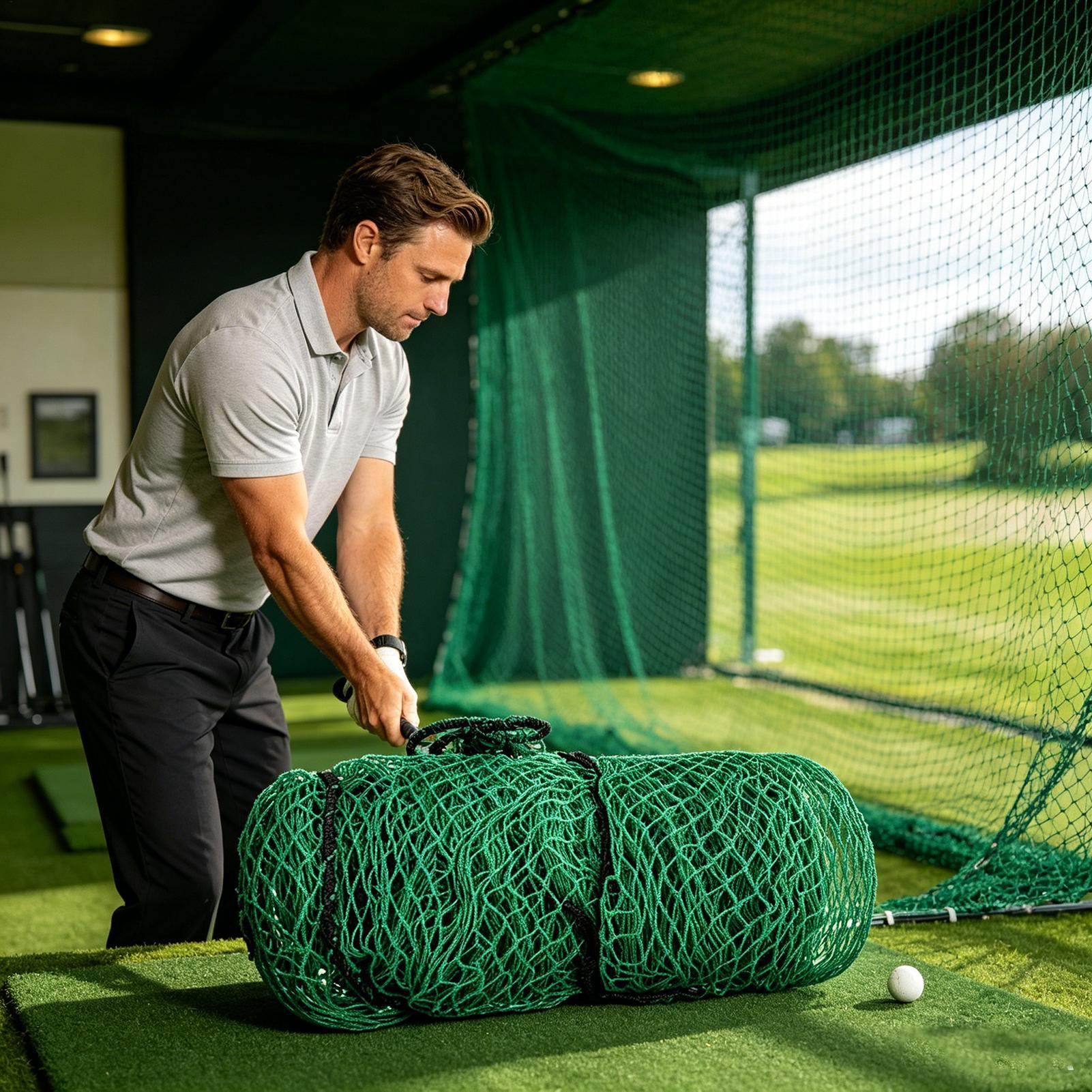 Golf Hitting Net Outdoor Train - Home Gym Practice recension och pris