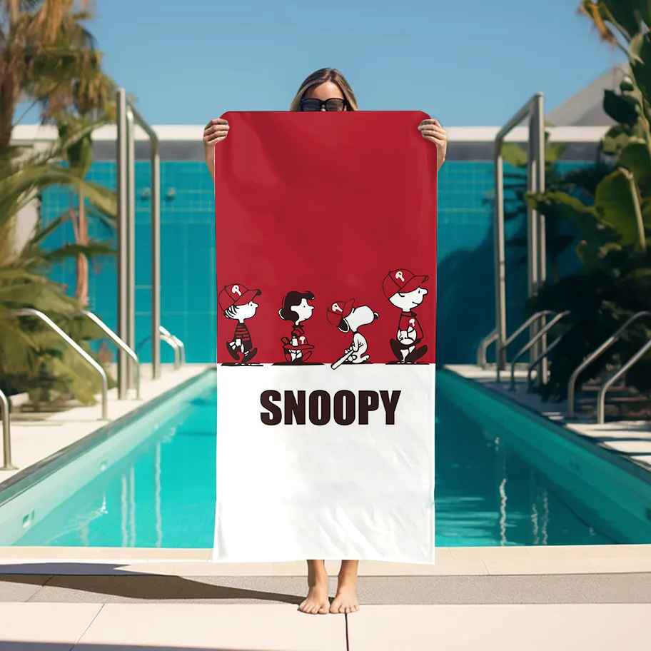 Beach Towels S-Snoopyes Bathro - Sauna Home Gym recension och pris