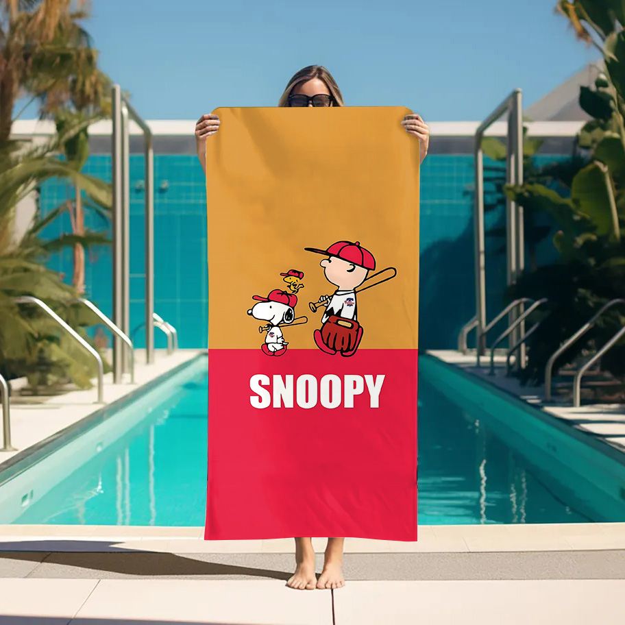 Beach Towels S-Snoopyes Bathro - Sauna Home Gym recension och pris