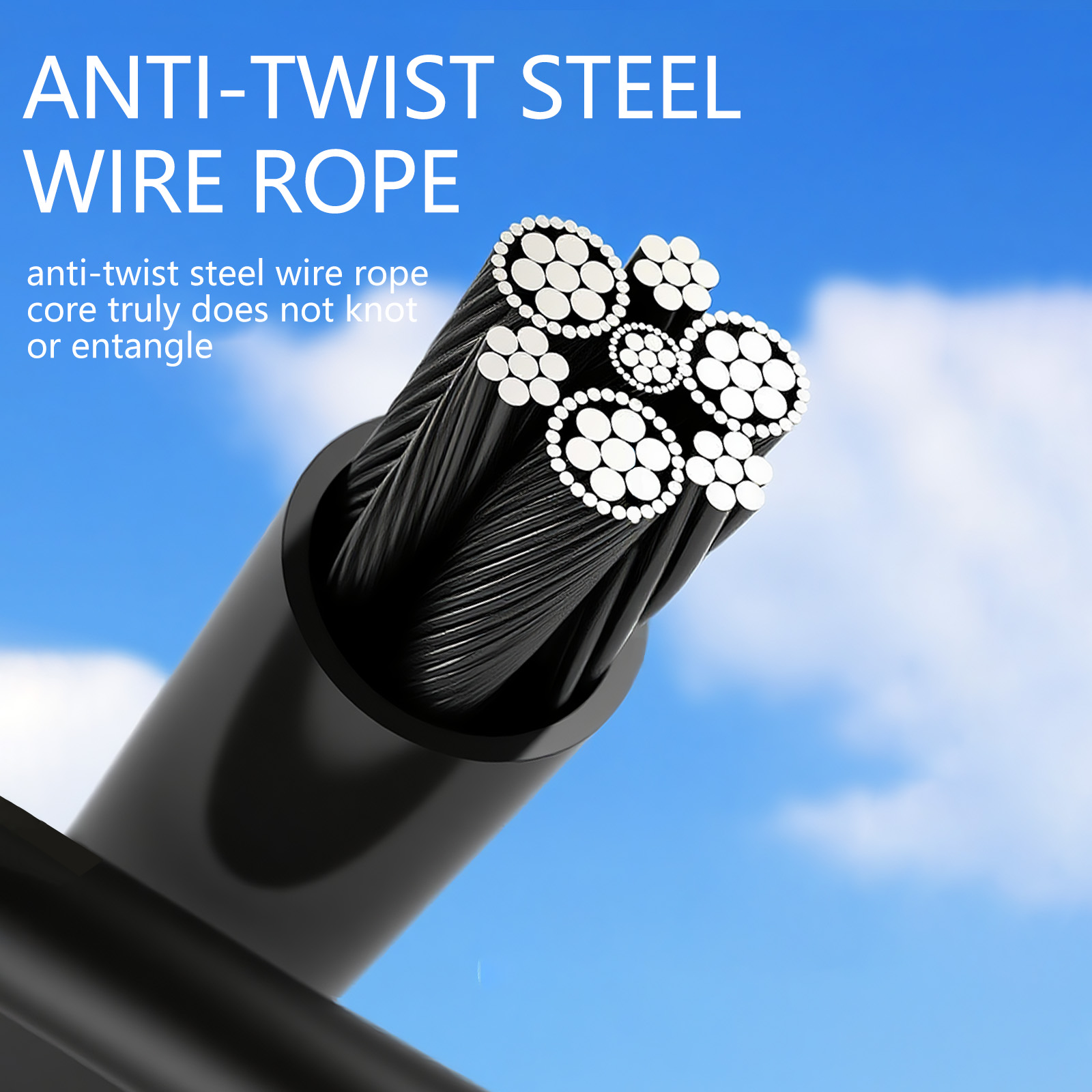 MOGOLD Metal Handle Wire Jump  - Jump Rope Bearing recension och pris
