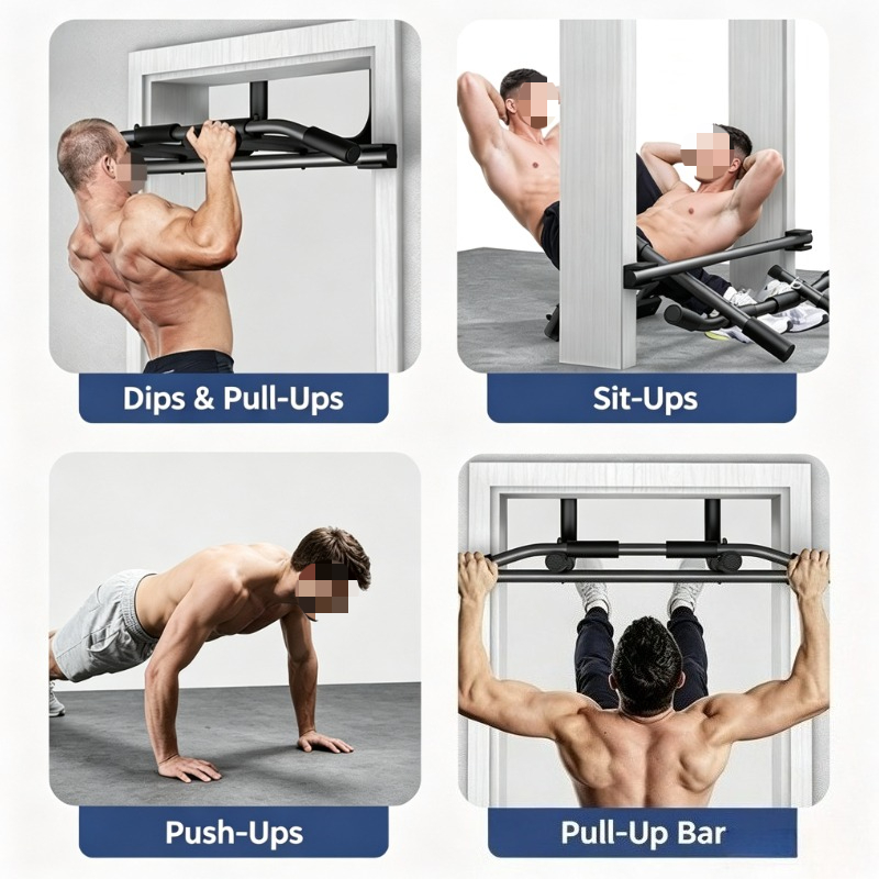 Portable Door Frame Chin-Up Ba - Chin Up Doorframe recension och pris